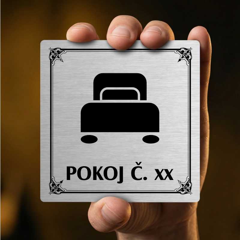 Pokoj, 100x100mm, bílá, Nevada